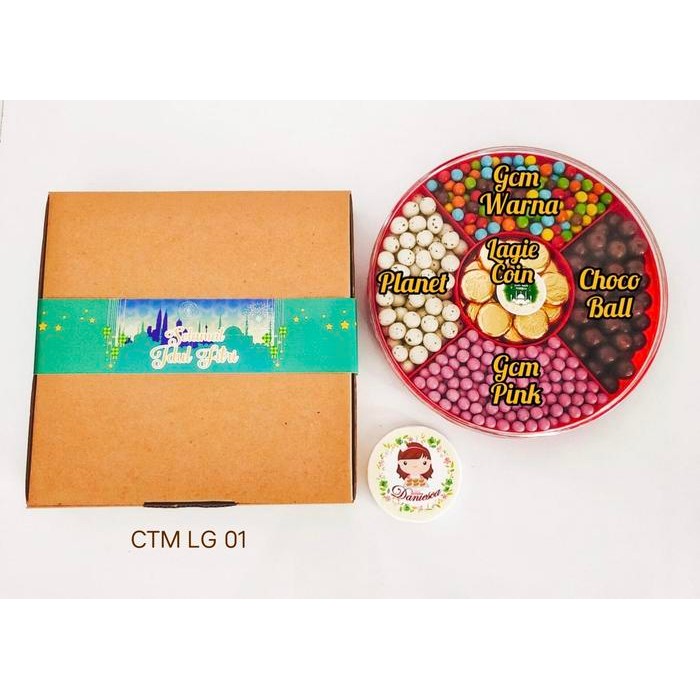 

CTMLG - Paket coklat Lagie 5in1 candy tray parsel lebaran, imlek