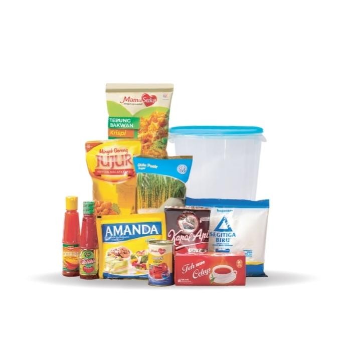 

Parsel Ramadan Hampers Sembako - 1 / tanpa beras (Isi 11 item makanan)