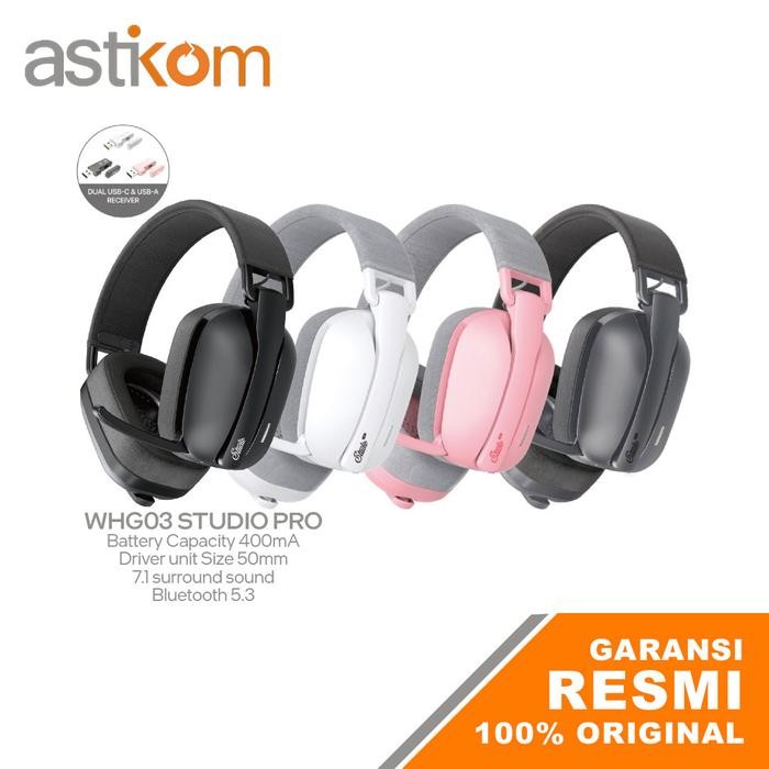 (Expert) Gaming Headset Fantech WHG03 Pro Studio WHG03 Studio Wireless 7.1