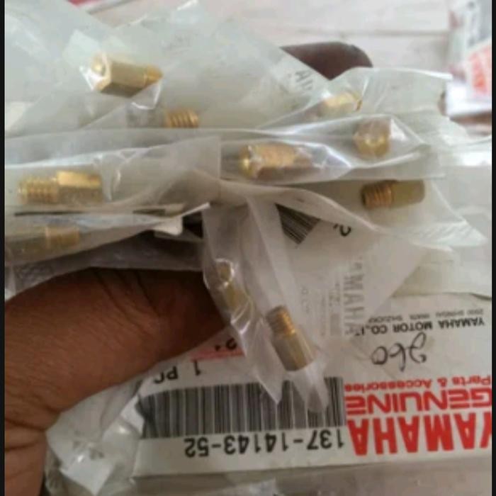 MAIN JET SPUYER MINYAK RX KING COBRA NEW ORIGINAL UKURAN 160 JAPAN