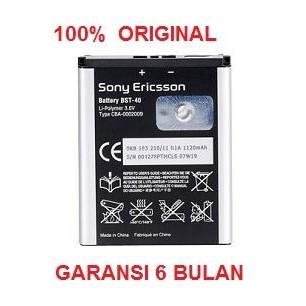 100% ORIGINAL SONY ERICSSON BATTERY BST-40 / P1I