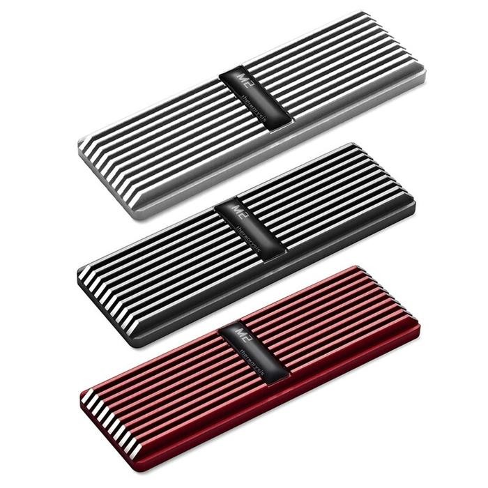 Aluminum SSD Heat Sink Cooler Radiator for M.2 NVME NGFF 228