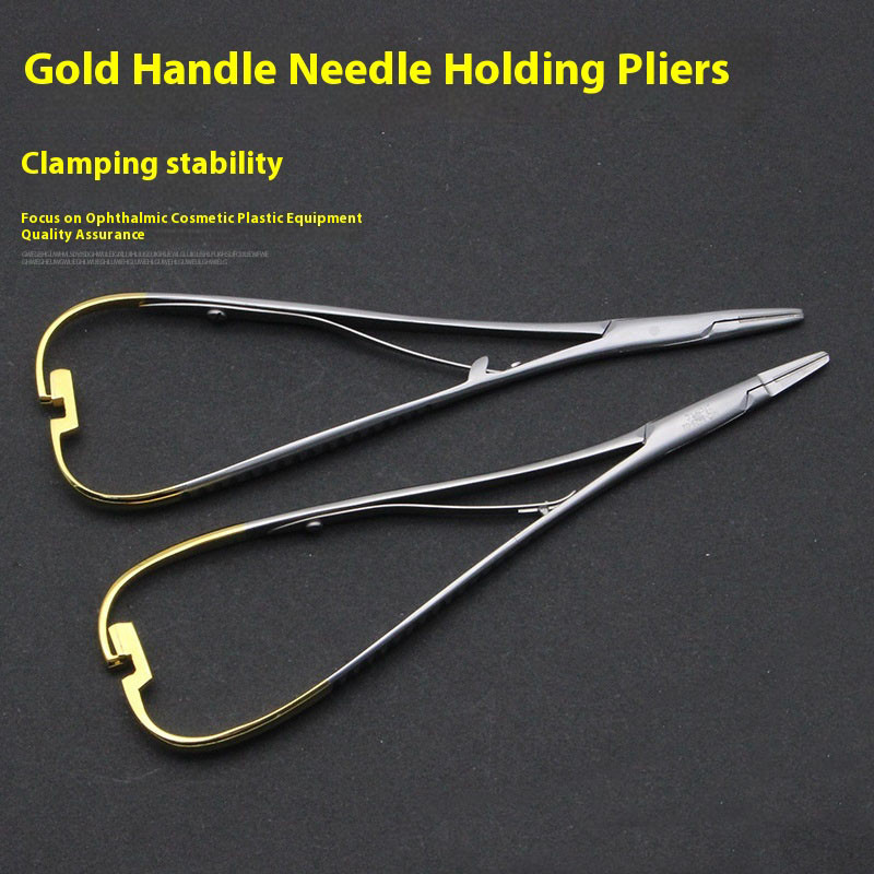 

Needle holder multi-functional hand-held needle holder dental instrument tools suture orthodontic