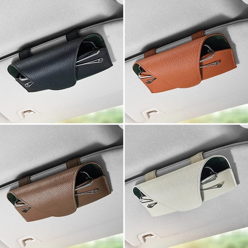 

Car Glasses Storage for Universal Auto Sun Visor Sunglasses Storage Holders Card Ticket Storage Clip