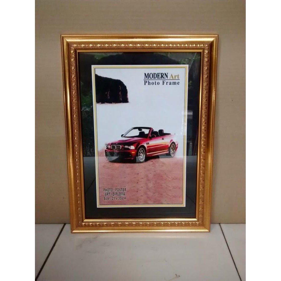 [Expret] Bingkai Foto Ukir & Minimalis A3 full