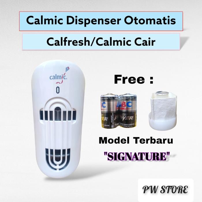 (Expert) Calmic Dispenser Otomatis Calfresh @Pengharum Calmic Cair