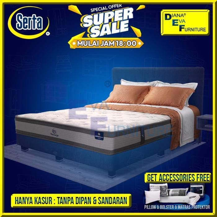 Serta Spring Bed Rearge ( Kasur Only )