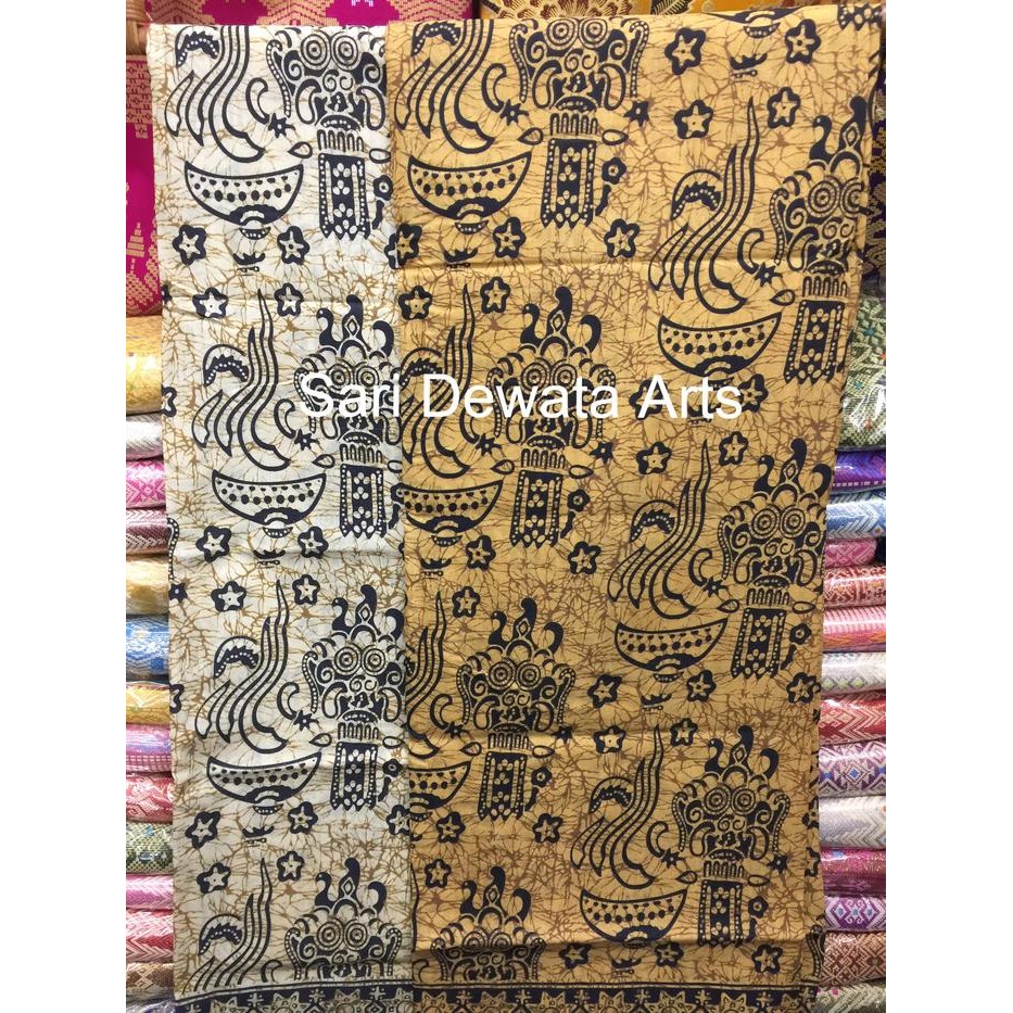 TERMURAH Kain Kn Batik Bali Balinese Sarong Motif Corak Barong READY STOCK