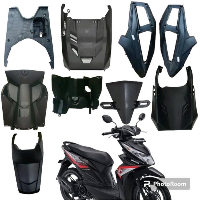 ORIGINAL Full Bodi Body kasar Dek Bawah Dek Lumpur Dek Kolong Motor Beat esp Beat street Beat