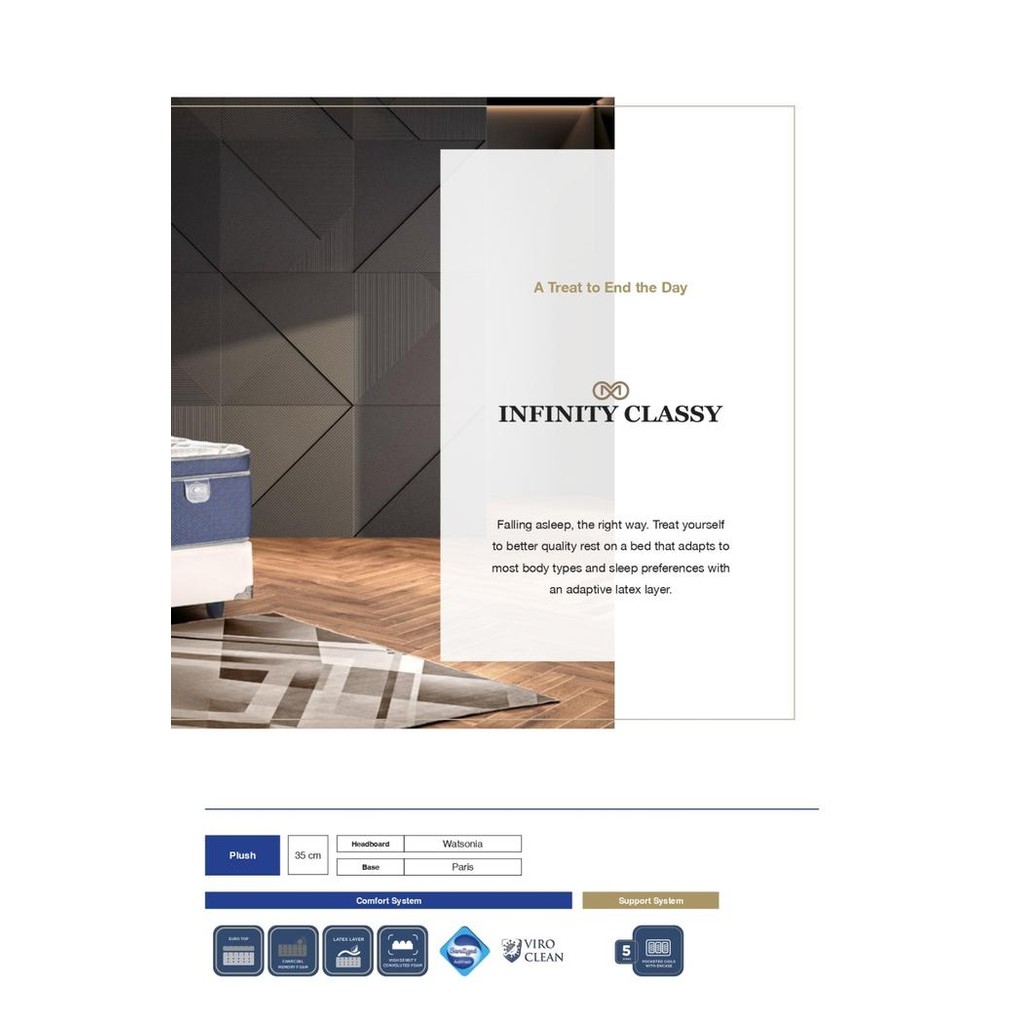 Elite Springbed Classy ( Full Set )