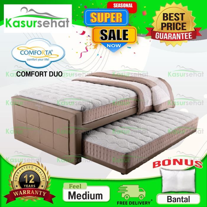 Comforta Kasur Sorong Comfort Duo 3 In 1 - Full Set 140X200