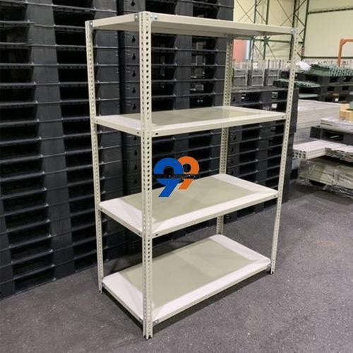 Rak Besi Siku Meja Rak Aquarium Meja Kompor 2 Susun - 100X60X75Cm