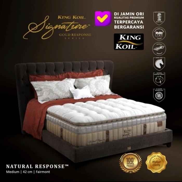 King Koil Kasur Springbed Natural Response - Hanya Kasur 180X200