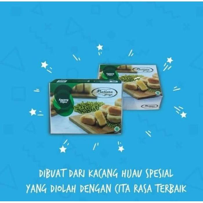 

Bakpia Mutiara Kacang Hijau isi 15