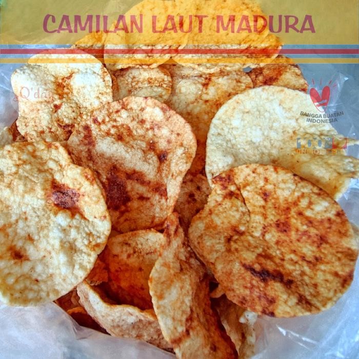 

Kentang Udang Manis Gurih Renyah Siap Makan 250 gram Camilan Laut Madura Oleh oleh Khas Cemilan Asli