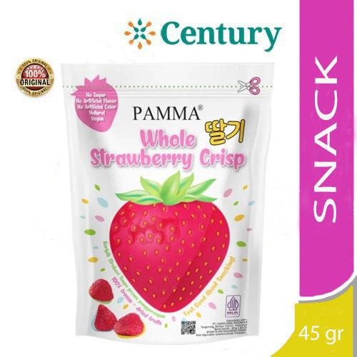 

PAMMA WHOLE STRAWBERRY CRISP 45GR / SNACK / SNACK SEHAT