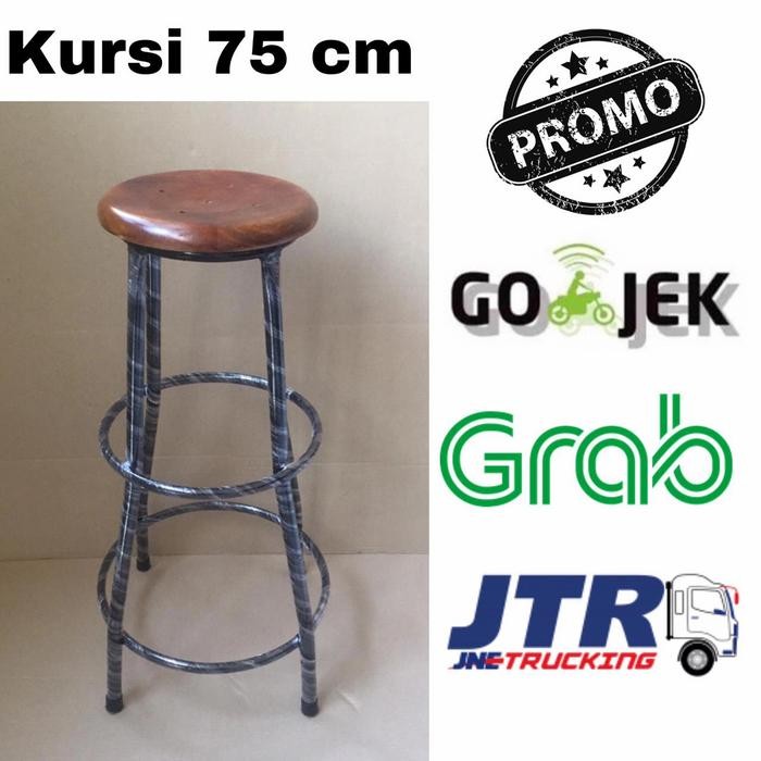 kursi kafe tinggi 75 cm kursi bar kursi bakso bangku plastik