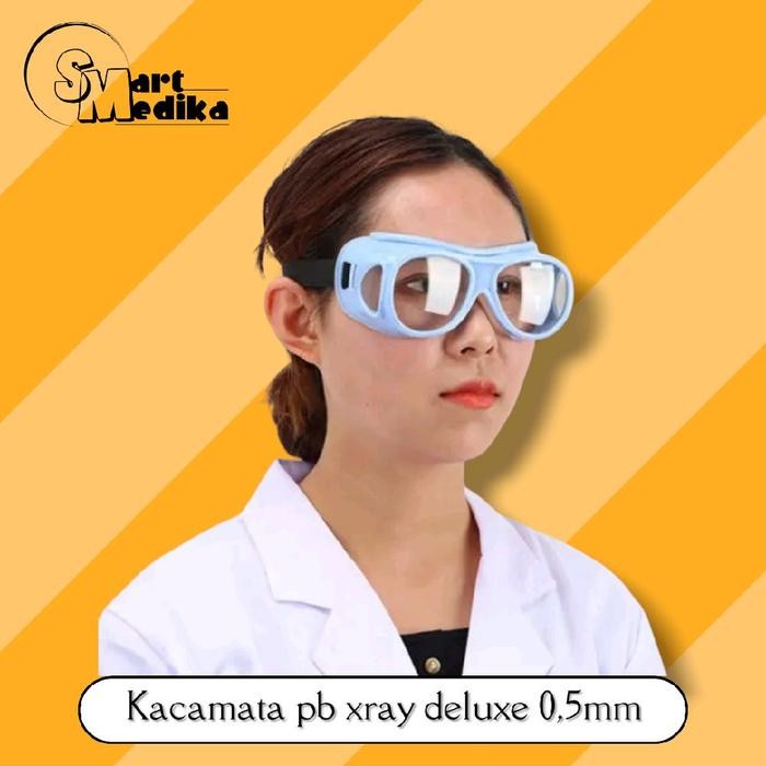 KACAMATA PB RADIASI XRAY DELUXE 0,5mm / KACAMATA PELINDUNG SINAR RADIASI XRAY