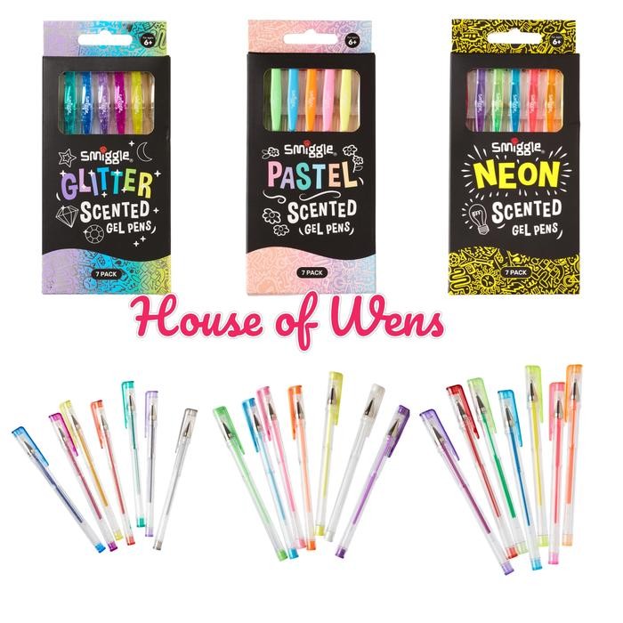 

SMIGGLE SCENTED GEL PEN ORIGINAL - PULPEN SET SMIGGLE X7