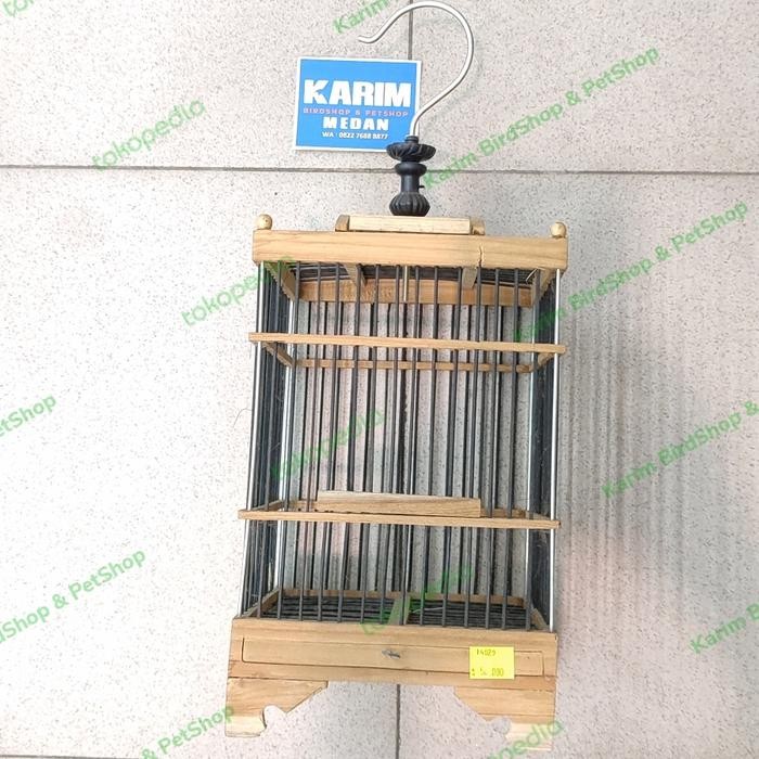 SANGKAR BURUNG KAYU NI UNTUK BURUNG KECIL PLECI GELATIK PRENJAK DLLN