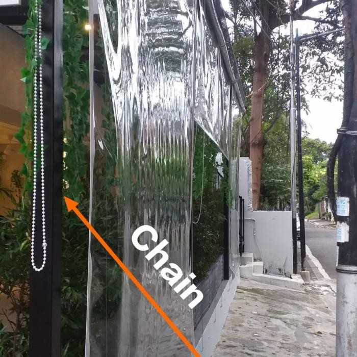 Tirai Plastik Outdoor Roller Plastik Tirai Pvc Custom Dan Pasang