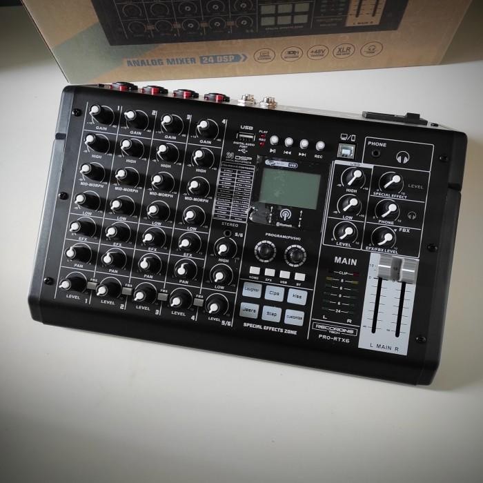 RECORDING TECH PRO RTX6 USB AUDIO MIXER RECORDING, PODCAST STUDIO