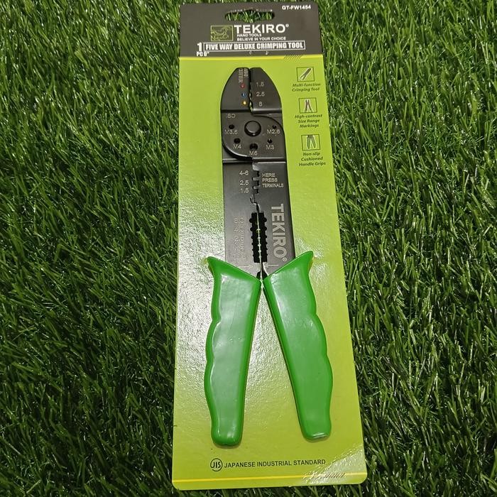 Tang Crimping Tool 9" Tekiro Tang Kupas Kabel Tang Scun Skun