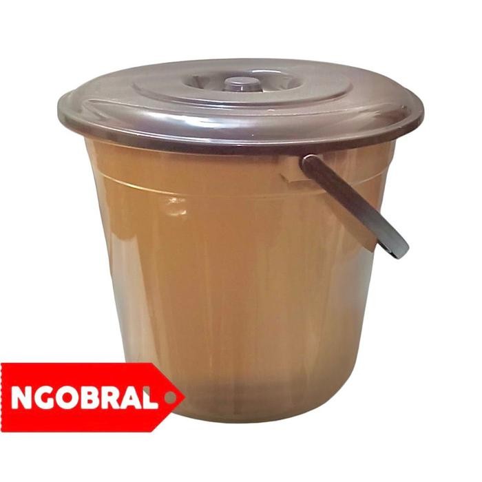 Ember Plastik BESAR Timba Plastik Air 6 Galon Diamater 35 cm TUTUP