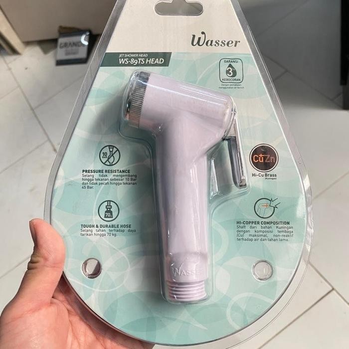 Kepala Shower Bidet Kepala Jet Shower Wasser // Tanpa selang