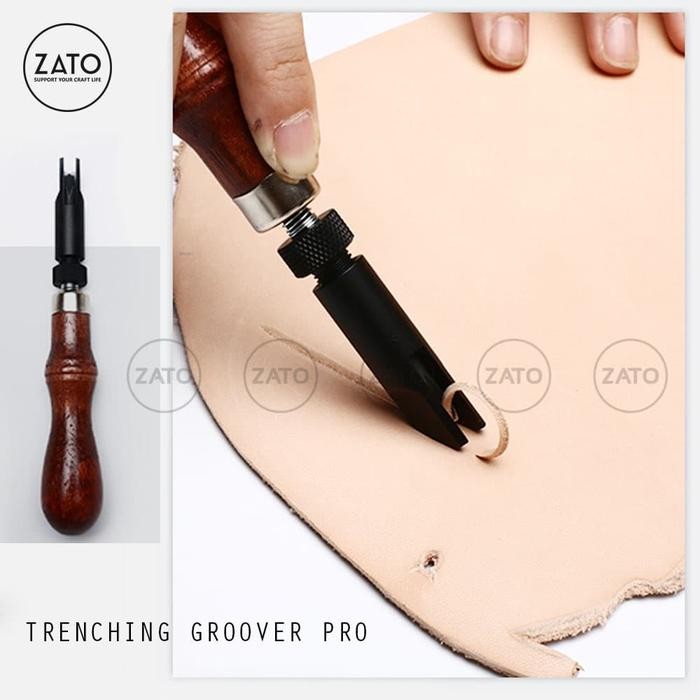 

AT Trenching PRO Knive Groover - Leather tools - leather tool