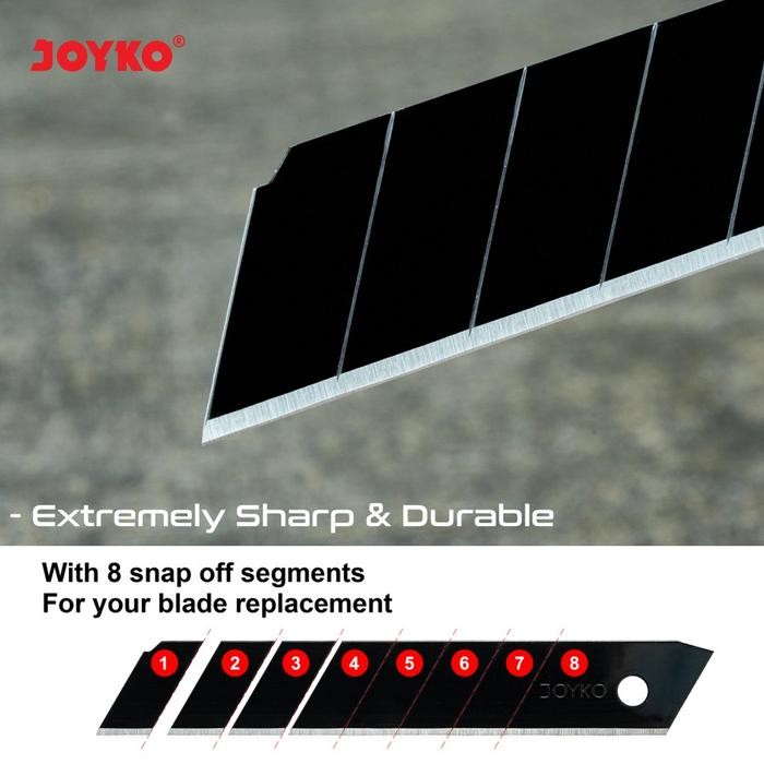 

AT Cutter Blade / Isi Cutter Joyko L-150BLK Japan Steel 5Pcs