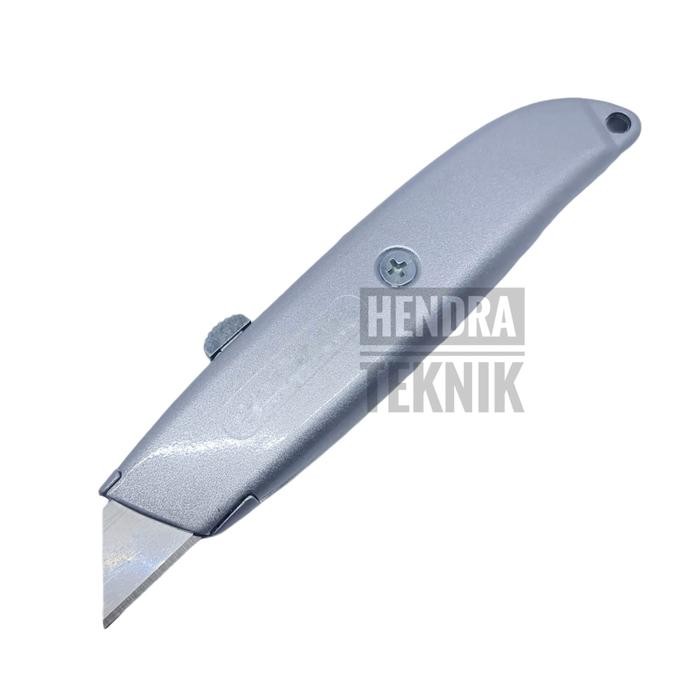 

AT CUTTER UTILITY KNIFE ALUMINIUM T TYPE PISAU KATER KARPET KARET KARDUS