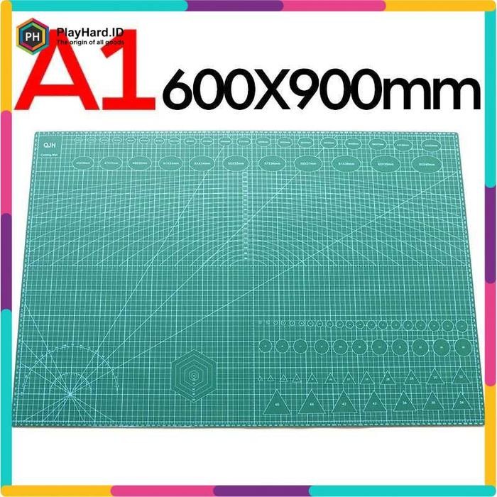 

AT Work Cutting Mat Pad A1 90 x 60 cm - Hijau