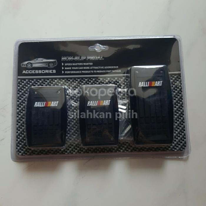 Pedal Pad Mobil Manual Universal / Cover Pedal - Rally Art (Manual)