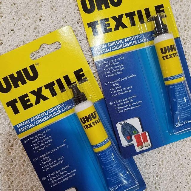 

AT Lem Kain UHU Textile FABRIC GLUE