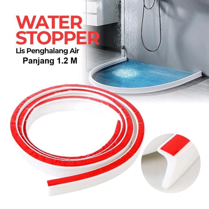

AT Lis Penghalang Air Sealing Strips Water Stopper Bar 1.2M - WS02