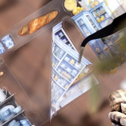 

AT Sticker Roll Homey 7cm x 2 Meter Rumah Stiker PET Deco Scrapbook Bujo