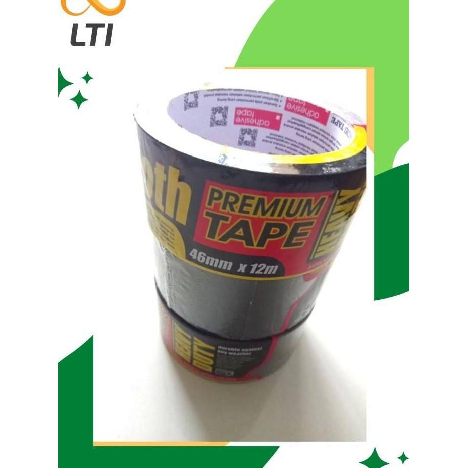 

AT Lakban Kain Nachi Hitam 46 mm x 12 m Cloth Tape Nachi 2 Inch