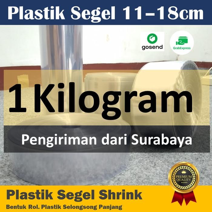 

AT Plastik Segel Shrink - 1 kilogram (pilihan ukuran 11cm - 18cm)