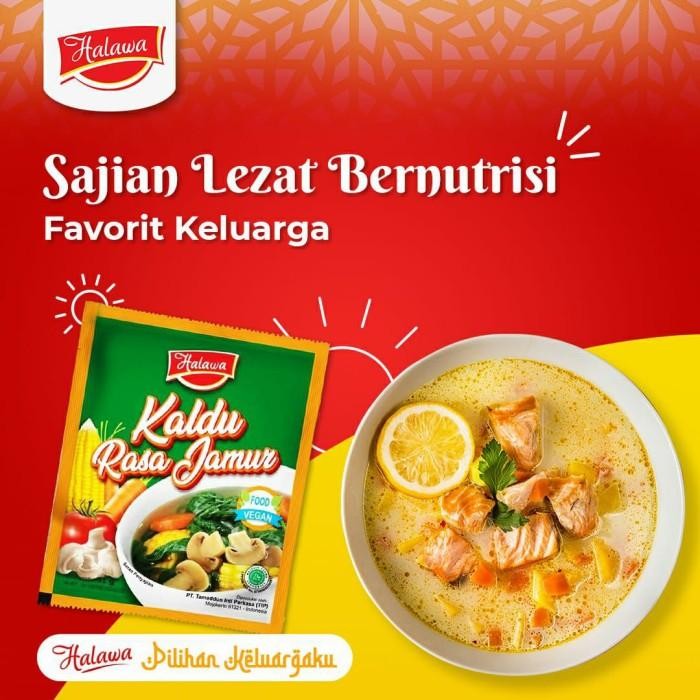 

(Expert) Halawa Kaldu Jamur Ayam Sapi Organik Bumbu Penyedap Rasa Halal BPOM