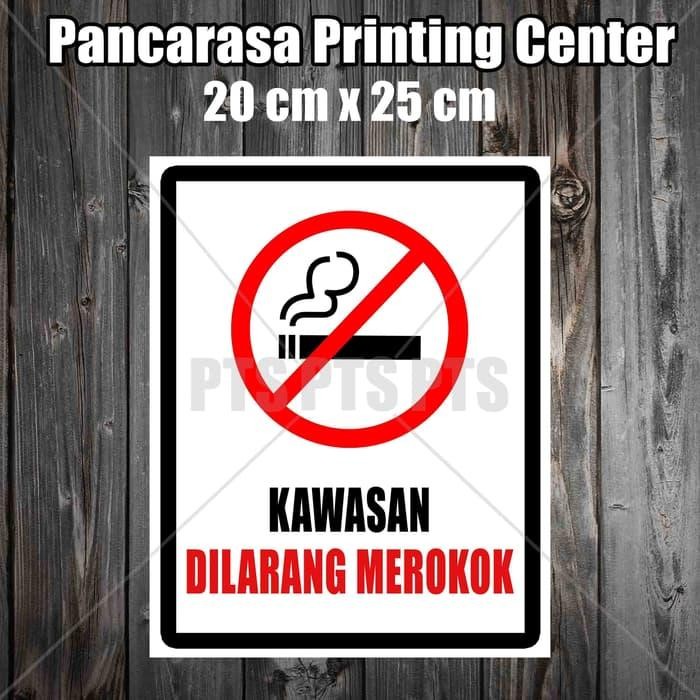 

AT STICKER DILARANG MEROKOK WARNING STICKER IMO AWET