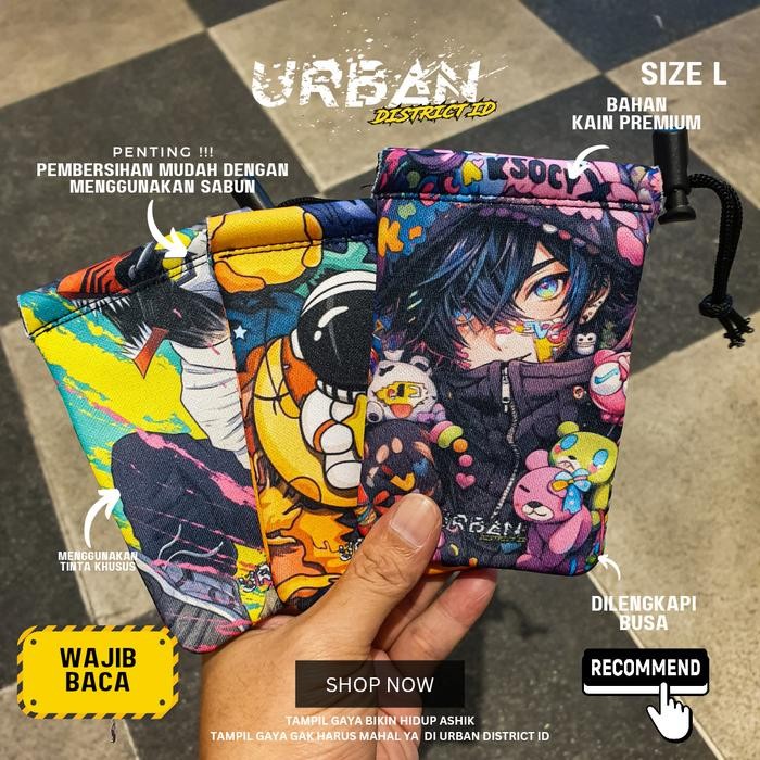 

AT Pouch Kain Size L Dual Baterai Part 1 By URBAN DISTRICT ID