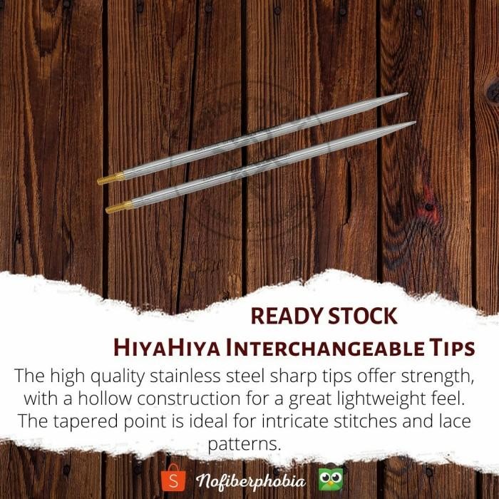 

AT Jarum Rajut HiyaHiya Interchangeable Tips 5