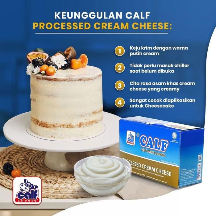 

(Expert) Calf Processed Cream Cheese 1 Kg