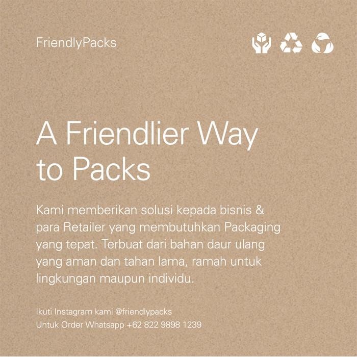 (Expert) Small Slice Cake Box Packaging Kraft / Kotak Kue Slice / Dus Kue