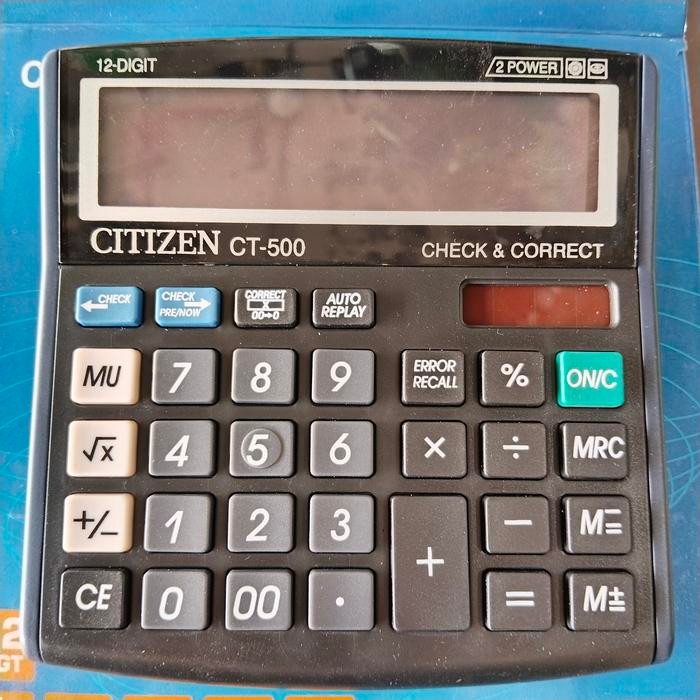 

KALKULATOR CITIZEN ST-500J / ELECTRONIC CALCULATOR BESAR
