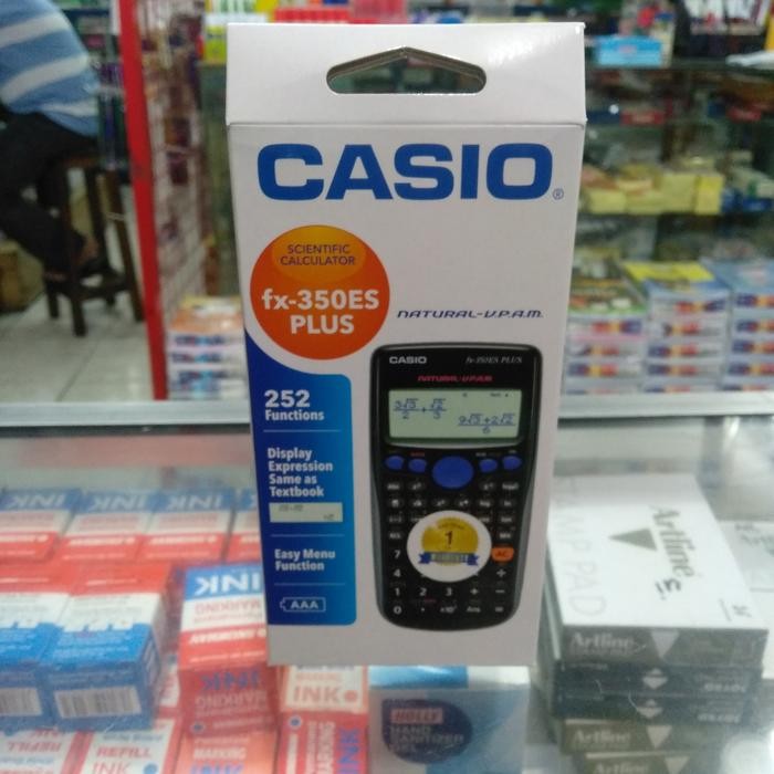

CASIO Fx-350ES PLUS / Calculator scientific 252 fungsion