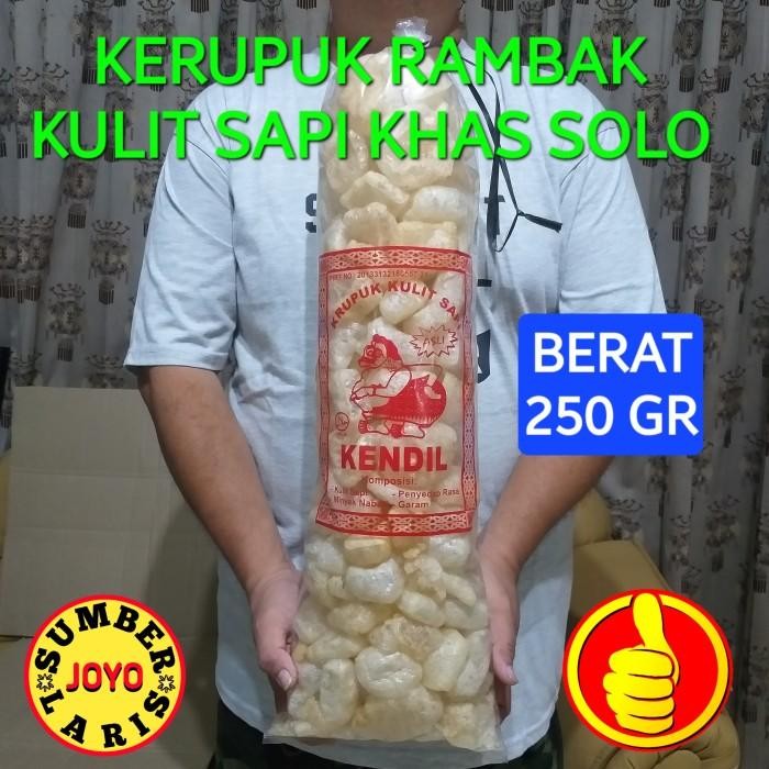 

(Expert) KERUPUK RAMBAK SAPI KENDIL ASLI SOLO 275 GR