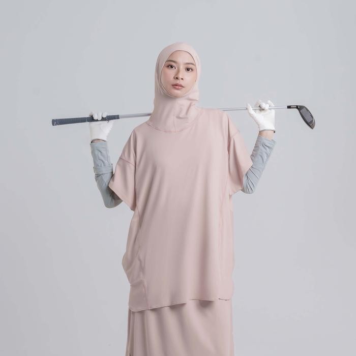 napocut Easy On - Geya Long Sport Hijab Instant Running Jilbab Instan Sport Kerudung Sport Anti UV