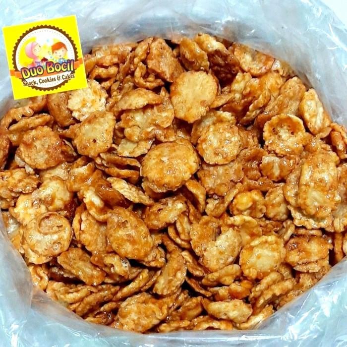 

New Emping Melinjo Pedas Manis Empuk 250 Gram - Duo Bocil Snack